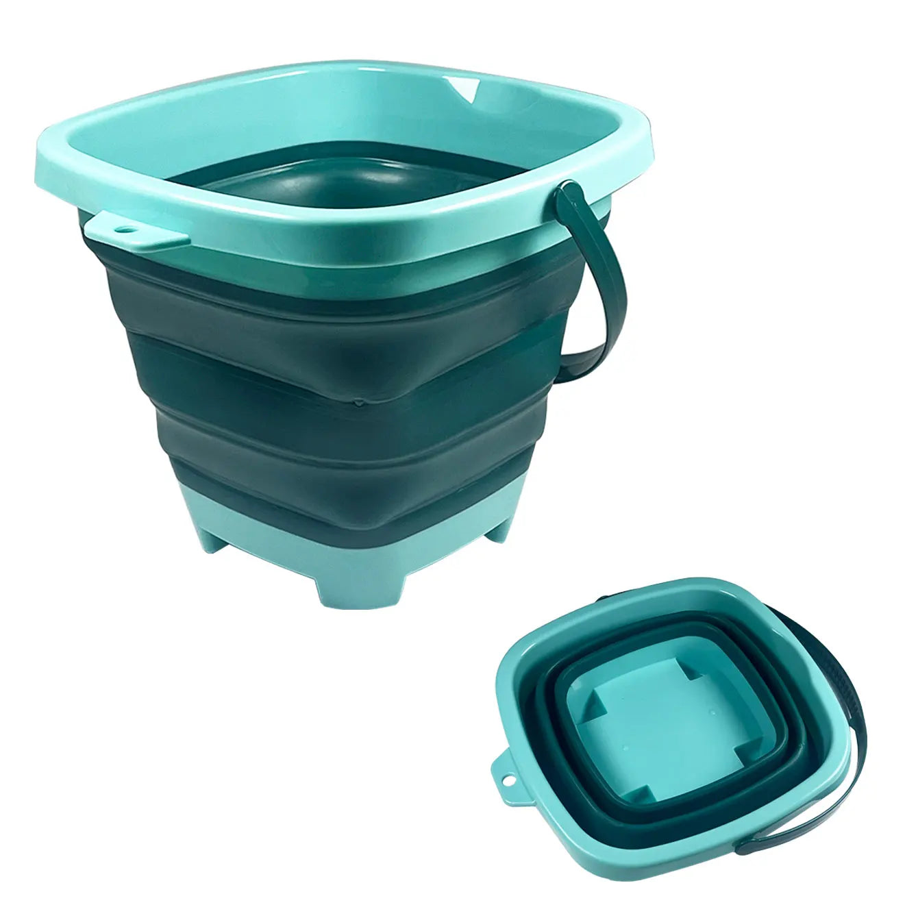 Beach sand toy for children, small extensionable water bucket with multiple functions and portability, suitable for baby sand pl