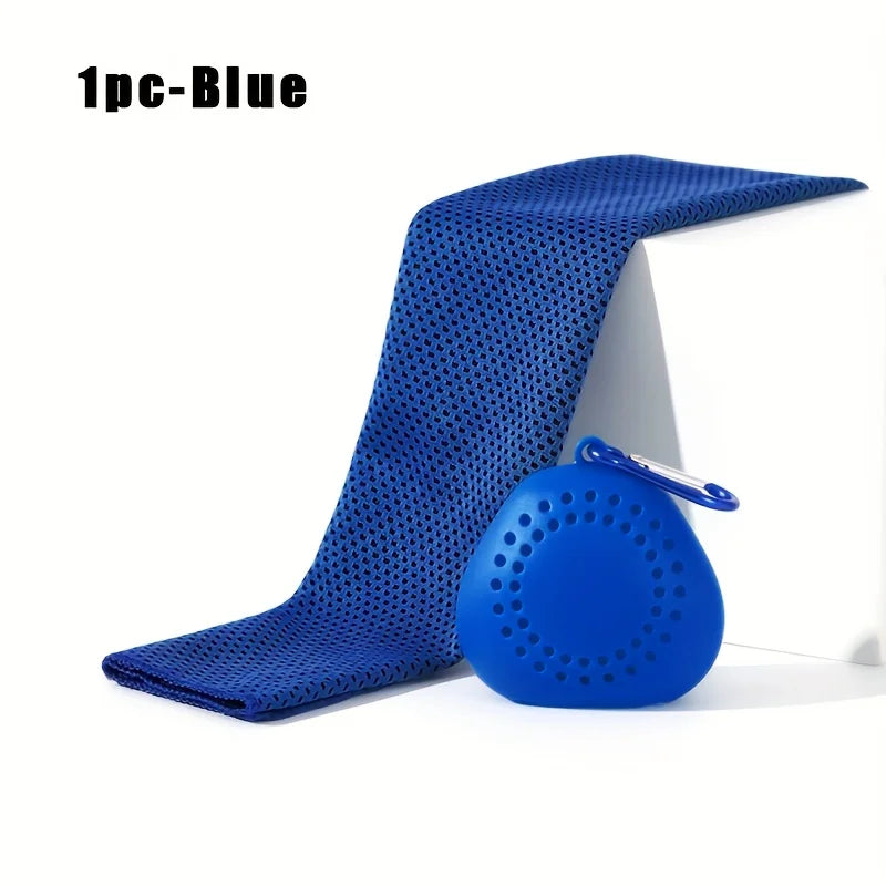 Ice Cooling Microfiber Towel Quick Dry Soft Lightweight Gym Yoga Camping Running Beach Sports Towel Super Absorbent for Outdoor