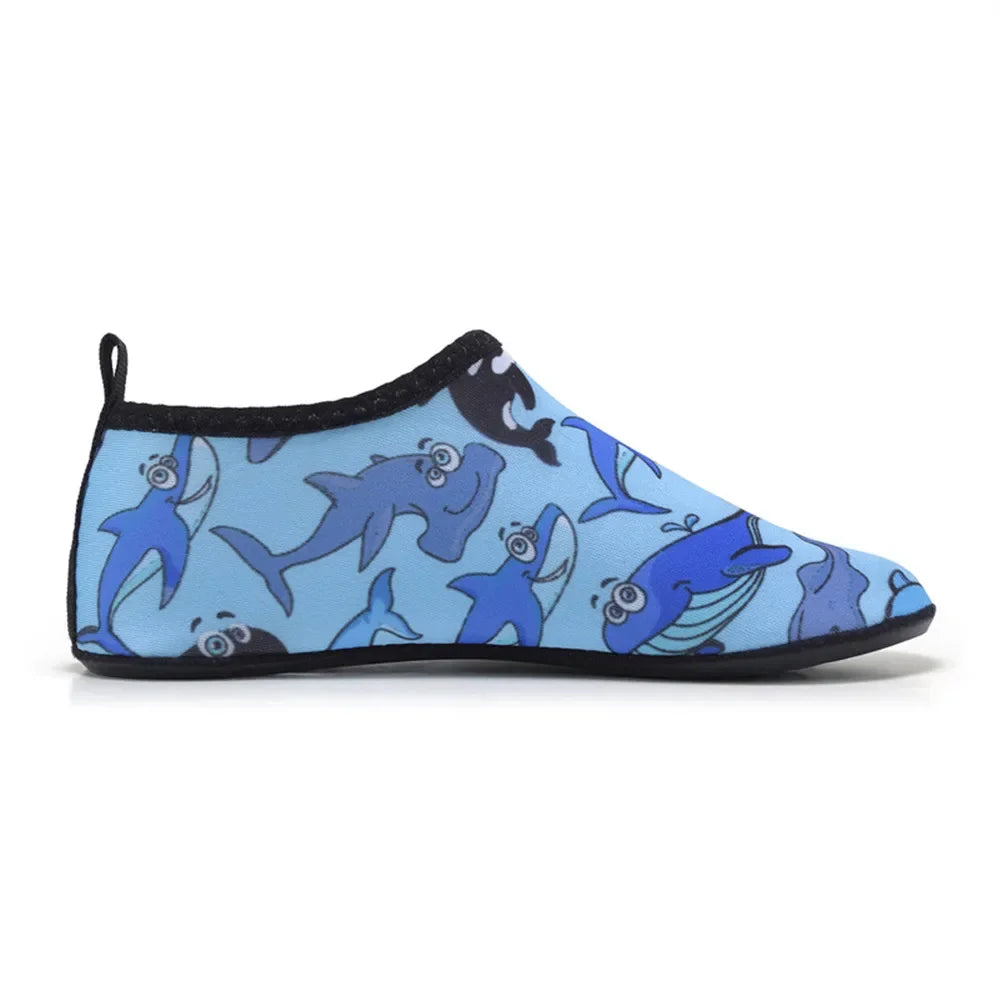 Children Water Beach Shoes Swimming Barefoot Girls Quick-Drying Aqua Shoes Boy Color Light Soft Slipper Snorkeling Swim Socks
