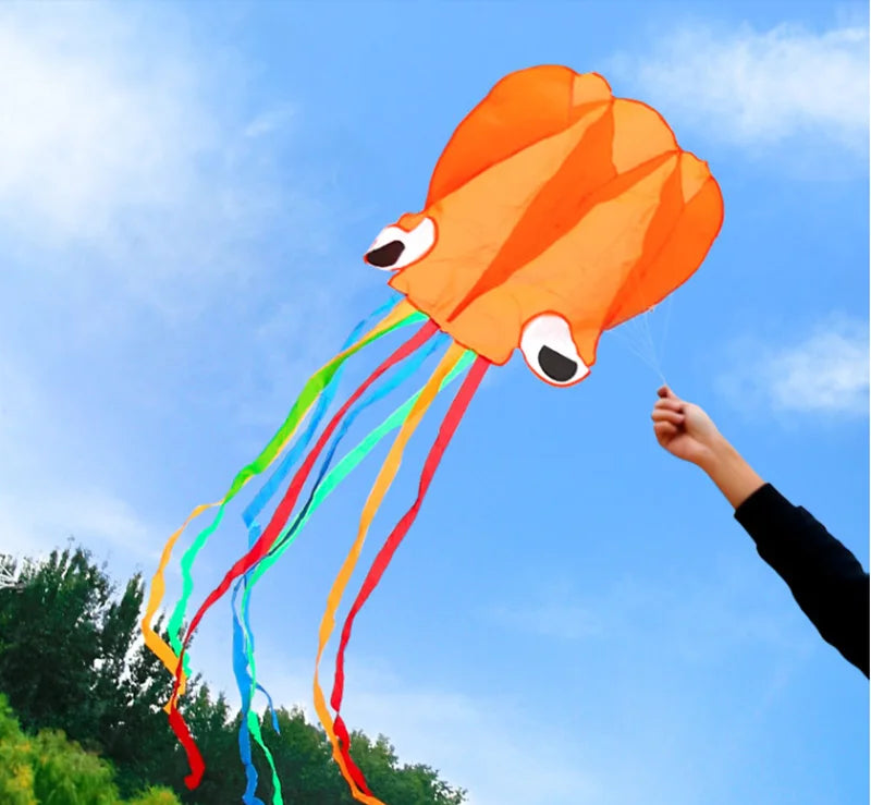 Octopus kites soft kites flying for adults kites professional wind kites inflatable kites gel blaster parachute fabric sport bag