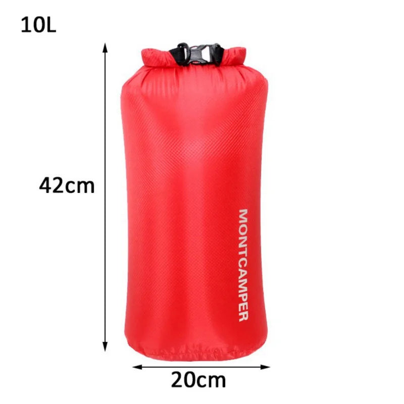 3/5/10/20/35L Dry Bag Sack Nylon Ultralight Drifting Swimming Clothes Storage Bag Pack Waterproof Rafting Kayaking Sport Bag