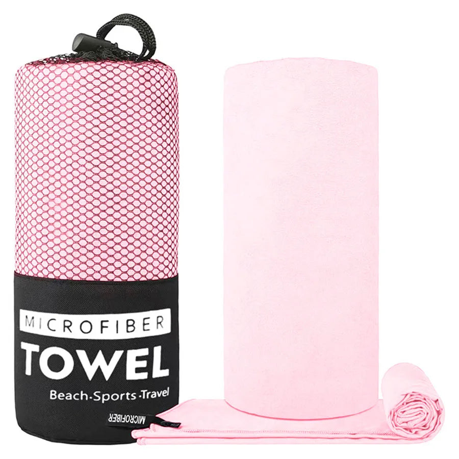 New Microfiber Towel Sports Quick Dry Super Absorbent Camping Towel Ultra Soft Lightweight Gym Swimming Yoga Beach Towel