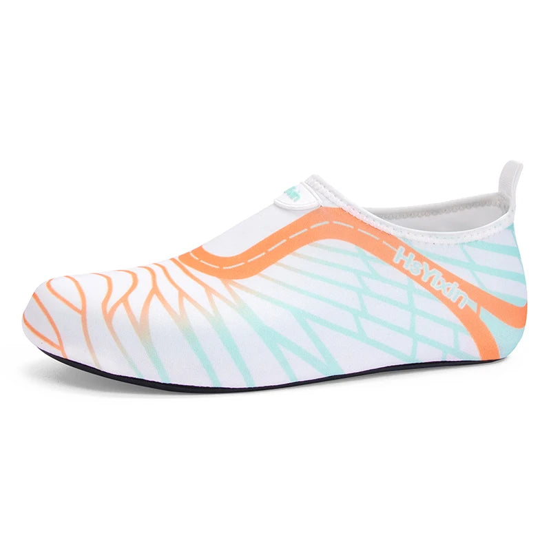 Lightweight, foldable portable travel Aqua shoes water shoes barefoot sand inspired shoes beach snorkeling swimming water shoes