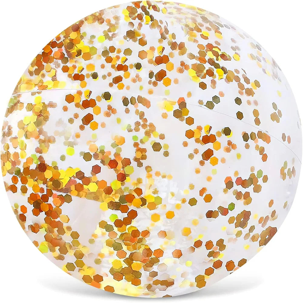 40CM Inflatable Beach Ball - Jumbo Colorful Pool Toys for Swimming Water Play & Summer Parties - Outdoor Beach Games Party Favor