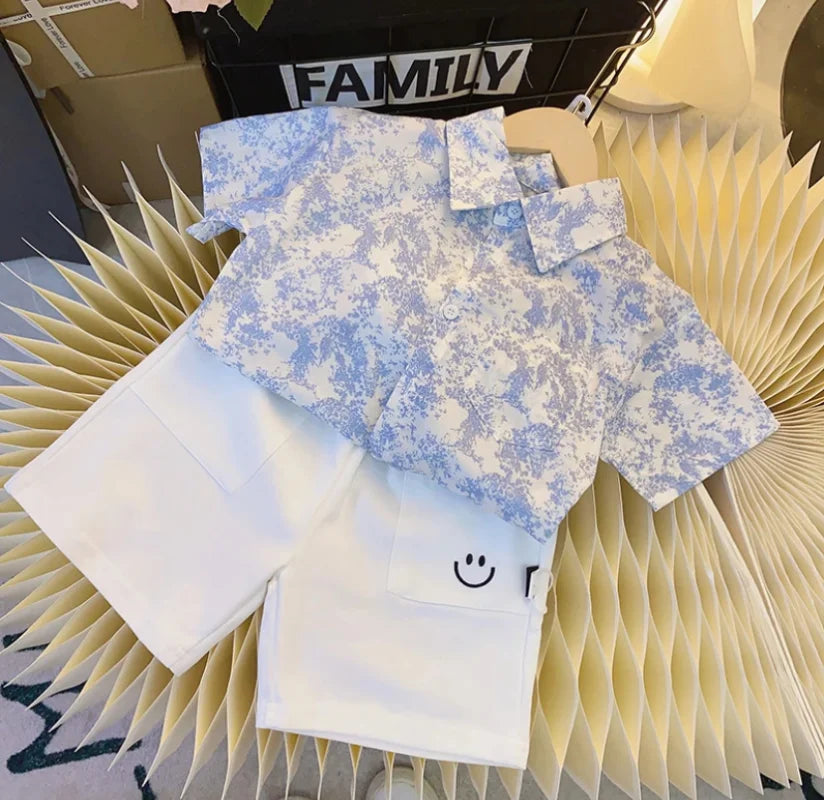 Resort Family Summer Couple Look Beach Clothes Mother and Daughter Dress Vacation Father Son Combinations Shirts Shorts Outfits