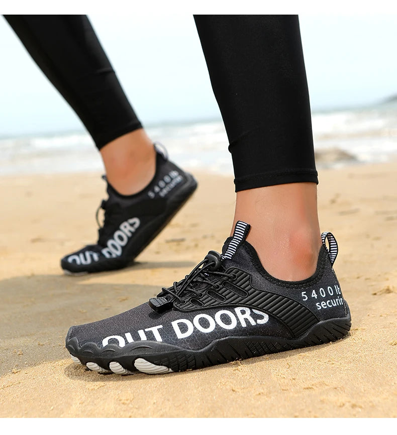 Men River Tracing Water Shoes Woman Outdoor Beach Swimming Mountaineering Shoes Breathable Summer Quick-Dry Aqua Shoes Wading