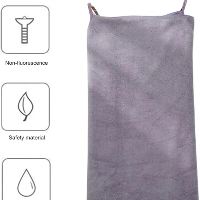 70X140cm Ladies Straps Wearable Bath TowelSuper Soft Wearable Bath TowelQuick Drying Super Absorbent Comfortable Beach Towel