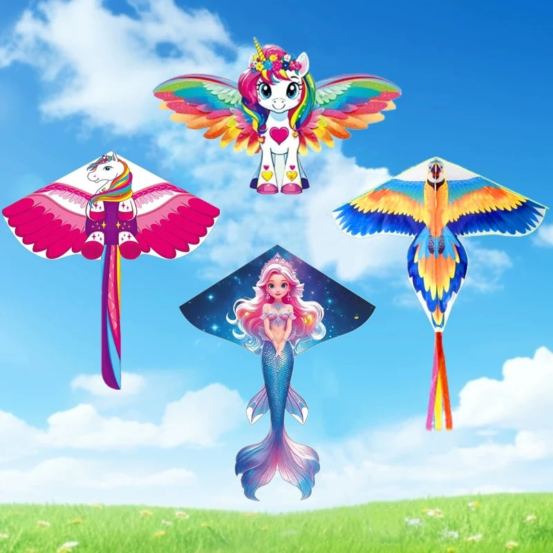 Adults kites flying outdoor toys ripstop nylon kites factory dragon kites line Outdoor toys beach kites comet koi for fun play