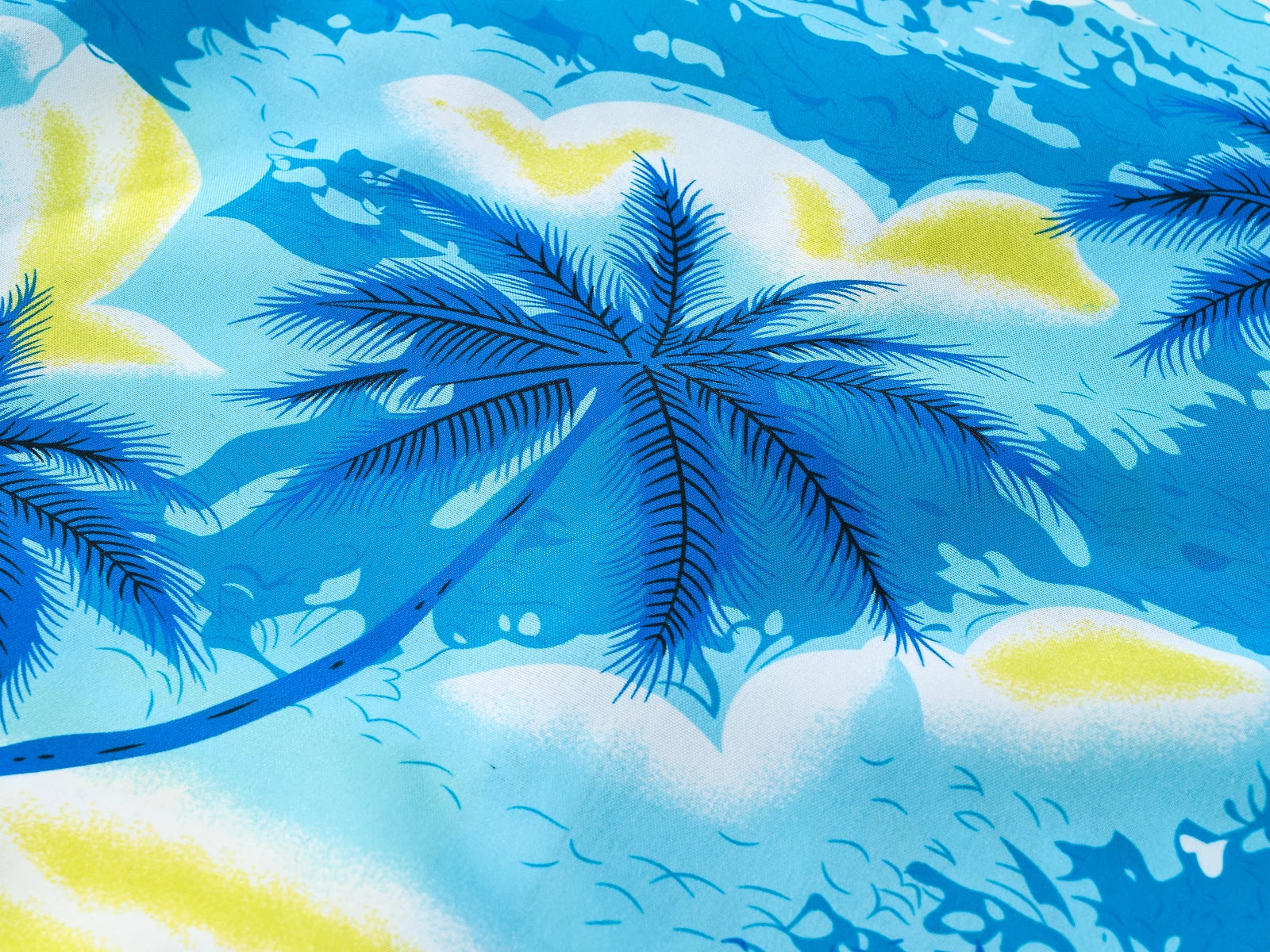 Cool Cozy Summer Coconut Palm Beach Shirts for Boys and Girls
