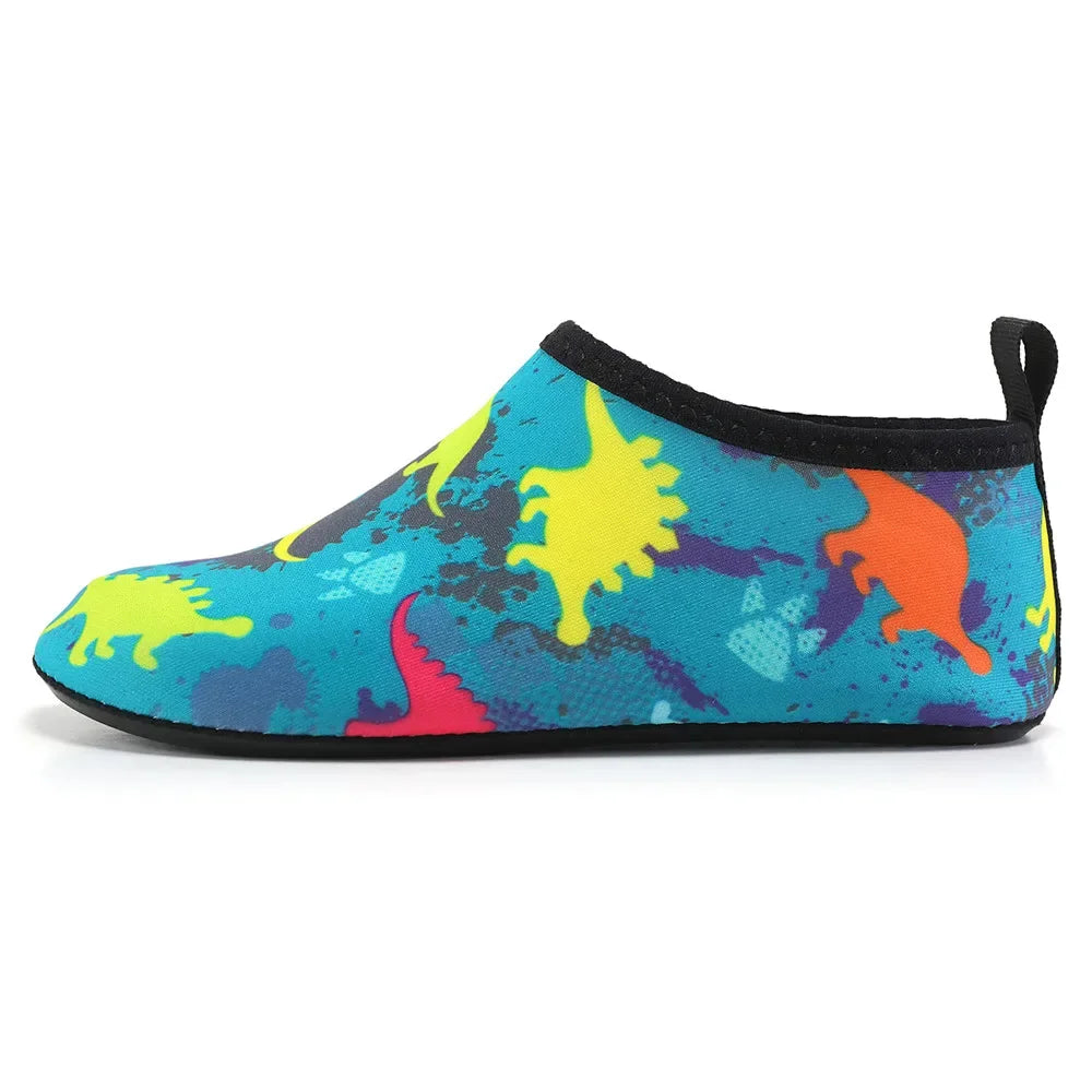 Children Water Beach Shoes Swimming Barefoot Girls Quick-Drying Aqua Shoes Boy Color Light Soft Slipper Snorkeling Swim Socks