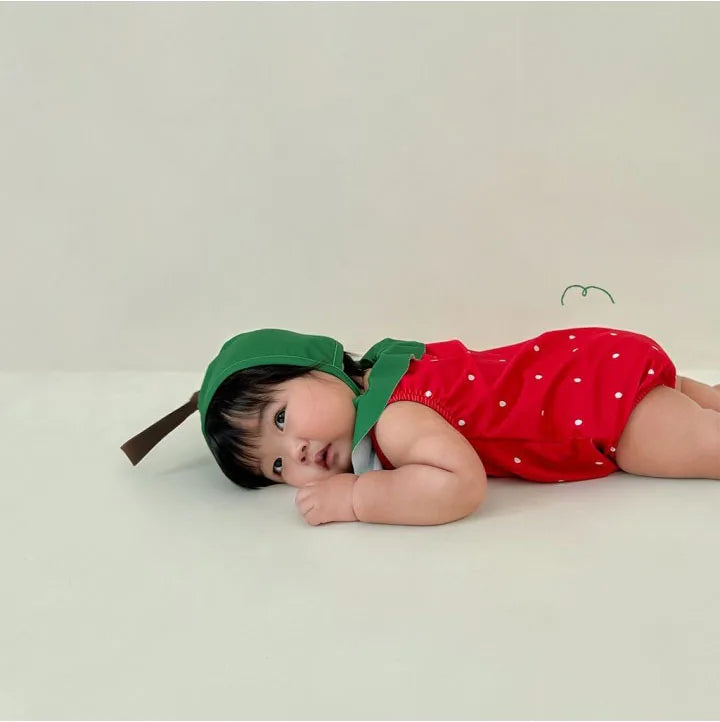 Newborn Clothes 2026 Summer New Baby Jumpsuit Ins Cute Fruit Shape  Swimwear Baby Boy's One Piece Clothes Swimsuit