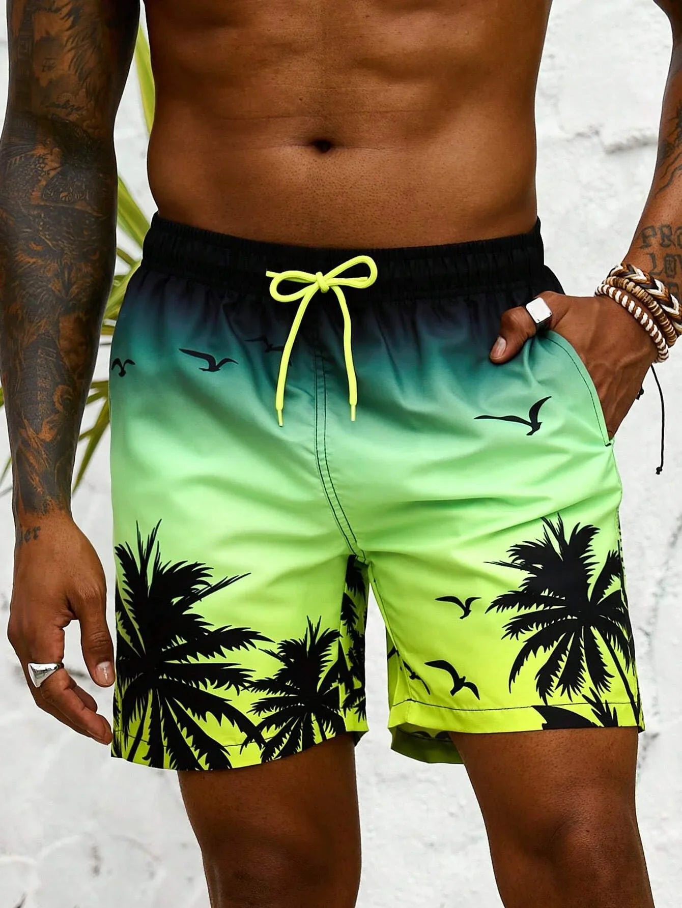 3D Print Sport Quick-dry Breathable Men Summer Hawaiian Vacation Outdoor Street Casual Fashion Beach Short Pants Swimming Trunk