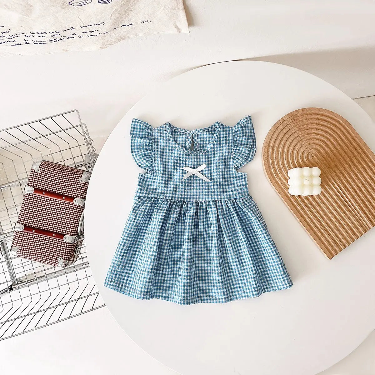 Sanlutoz Floral Baby Girls Dress Summer Short Sleeve Holiday Casual Kids Girls Dresses Clothing