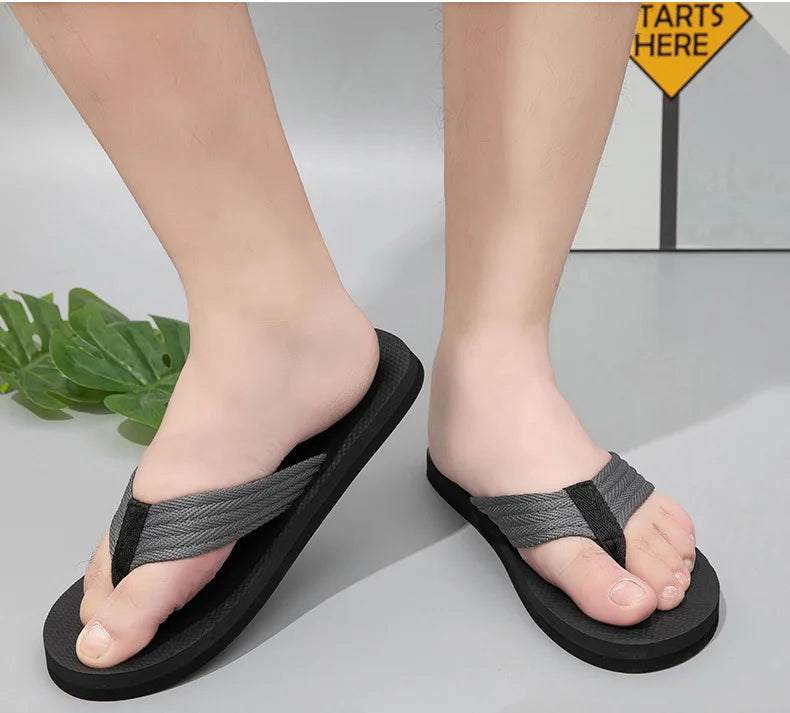 Funny Flip Flops New Thick Sole Flat Casual Summer Beach Outdoor Sandals Figure With Legs Non Slip Comfortable Walking In Stock