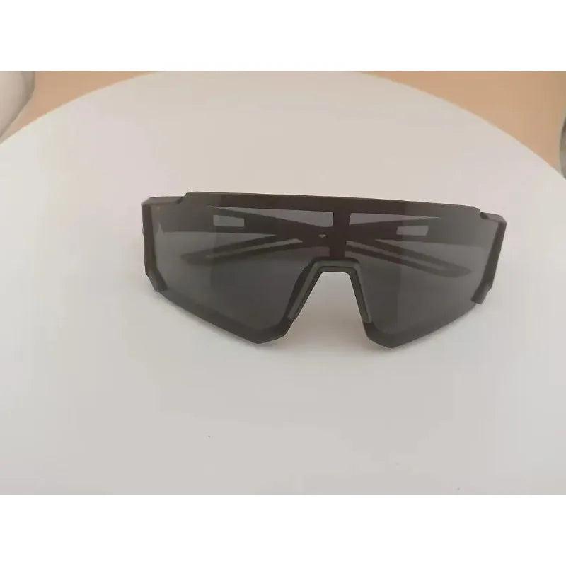 2025 New Arrival Fashion Outdoor Kids Glasses Square Frame Cycling Sunglasses Windproof UV Resistant Plastic Eyewears
