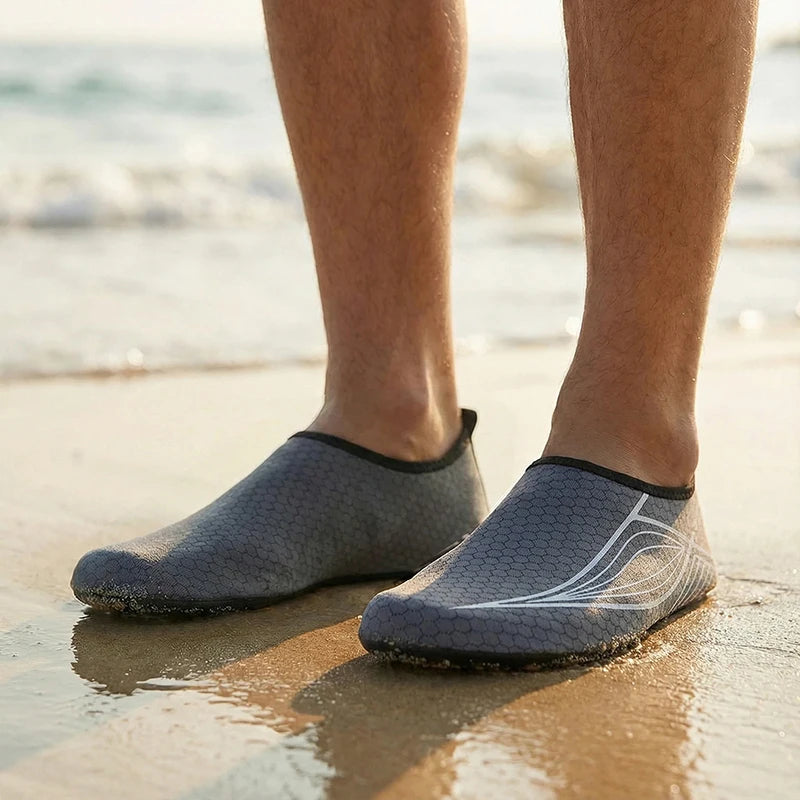 Men Women Children Quick Dry Water Sports Barefoot Feeling Wading Shoes, Swimming Water Shoes, Windsurfing, Surfer，Yoga Shoes