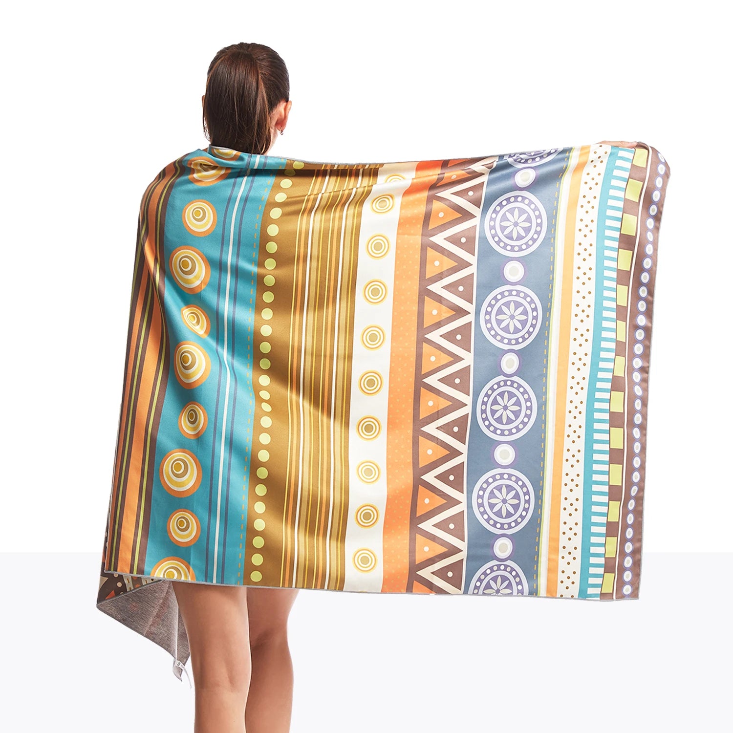 HiTurbo Microfiber Quick Drying Beach Towels , Ultra Lightweight, Fast-drying Super Absorbent Bohemian Printing
