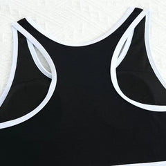 2026 Black Girls Swimsuit High Waist Bikini Kids Swimwear Female Children's Bathers Bathing Swimming Swim Suit Summer Beachwear