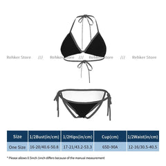 Sexy Bikini Women Swimsuit Two Piece Swimwear South Africa Flag Bathing Suit Beachwear