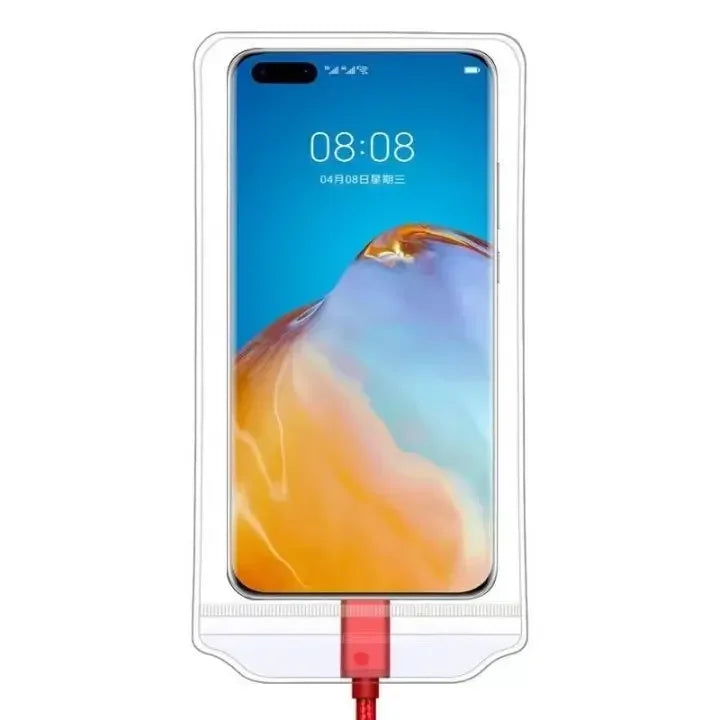 Waterproof Phone Pouch Bags Universal Transparent Rainproof Cellphone Cases Protective Cover for IPhone 15 16 17 Samsung Xiaomi