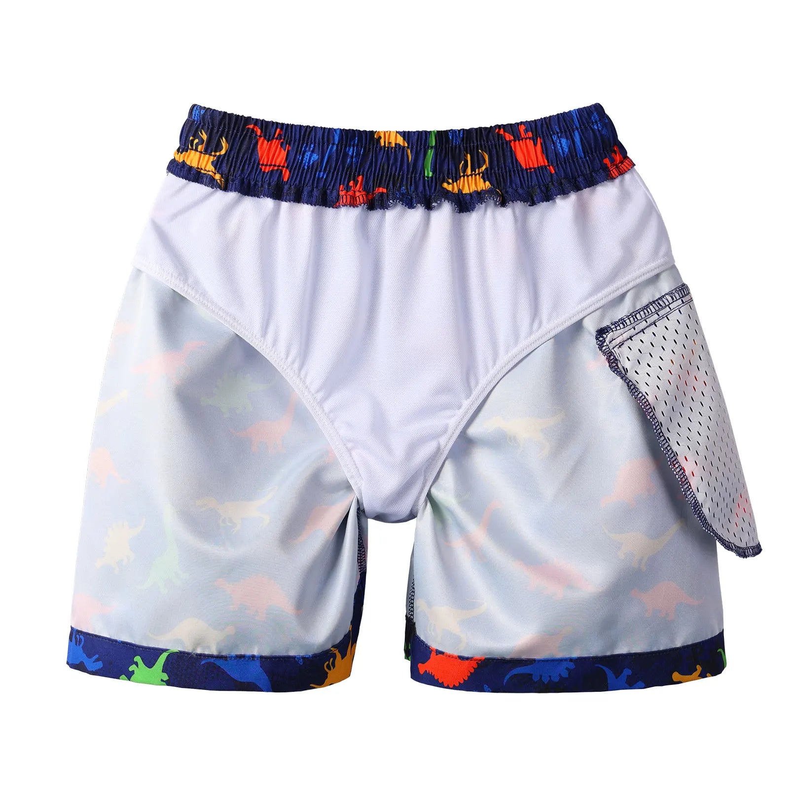 BAOHULU Kids Swim Shorts Cute Swimsuit Swimming Trunks Quick Dry Summer Swimwear Boys Beach Shorts Surf Board Male Clothing Pant