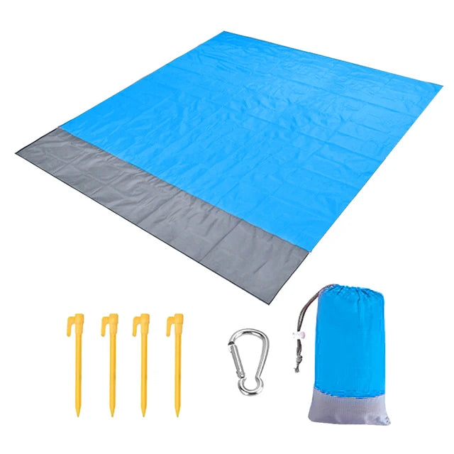 2026 Oversized Beach Mat Sand Free Beach Towel Outdoor Travel Camping Beach Blanket Home Decor Rugs Portable Foldable Picnic Mat