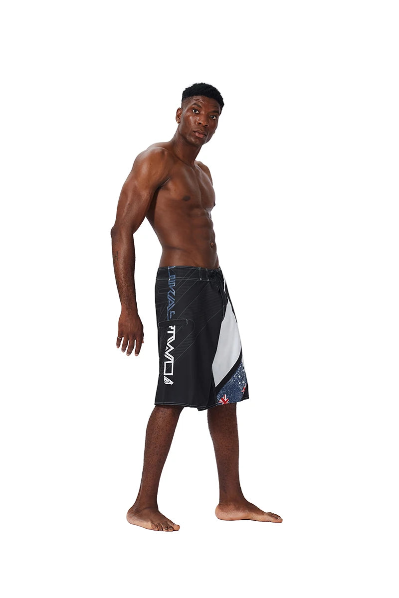 Summer Quick Drying Men Surf Beach Shorts Fitness Muscle High Quality Water Sports Men Beach Shorts  swimshorts  bermuda homme