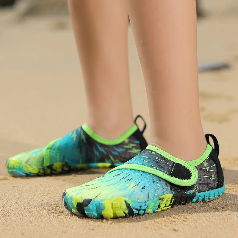 Children Outdoor Water Shoes Barefoot Aqua Five Fingers Sock Swimming Breathable Hiking Wading Beach Outdoor Upstream Sneakers