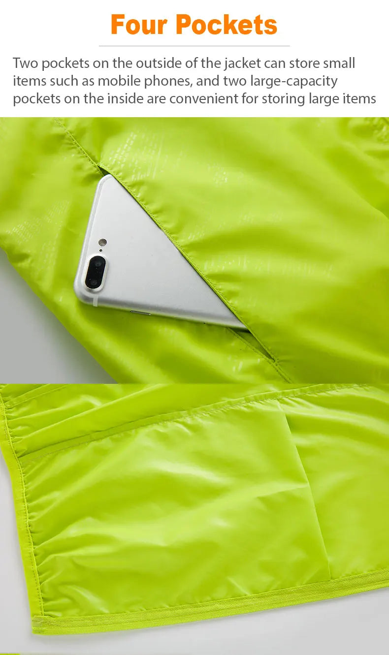 Men Women Hiking Jacket Waterproof Quick Dry Camping Hunting Clothes Sun-Protective Outdoor Sports Coats Anti UV Windbreaker