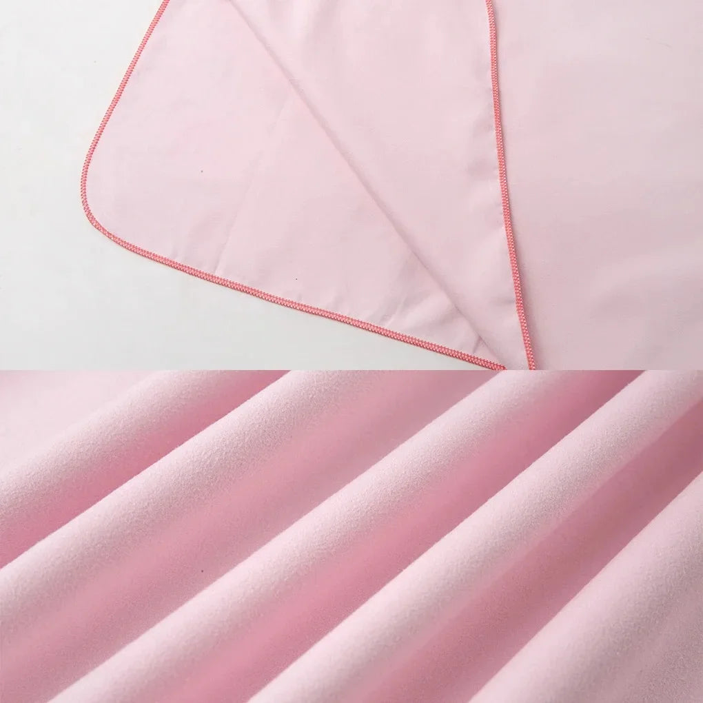 Quick Dry Changing Robe Hooded Absorbent Bathrobe Super Absorbent Bath Towel for Swimming Fitness Yoga Beach