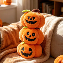 Halloween Set Pillows Pumpkins Ghosts Fun Accessories Holiday Decorations Plush Toys and Bag Charms Party Decor