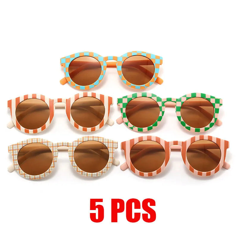 2025 UV400 Children's Multiple styles to choose from children's sunglasses 2-8 Year Old Baby Decorative Sunglasses Trendy