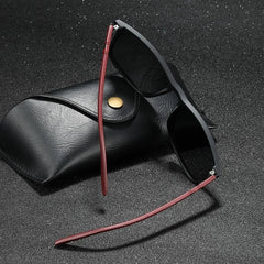 Luxury Square Vintage Polarized Cycling Sunglasses Men Women Fashion Travel Driving Fishing Sun Glasses Male Eyewear UV400