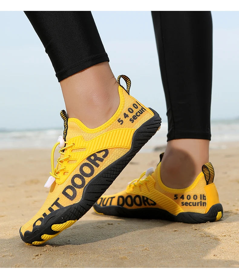 Men River Tracing Water Shoes Woman Outdoor Beach Swimming Mountaineering Shoes Breathable Summer Quick-Dry Aqua Shoes Wading
