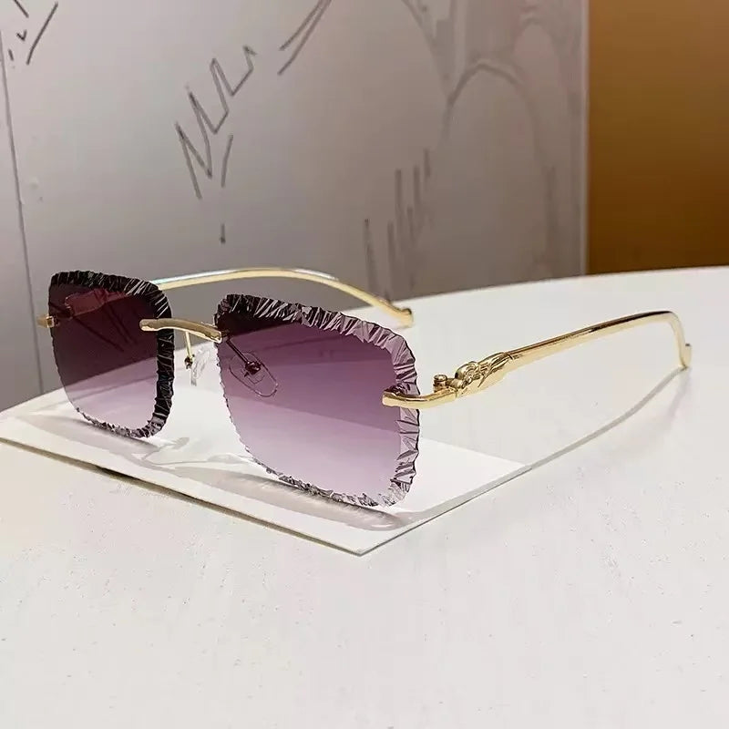 1pc European Men's and Women's Box Fashion Sunglasses for Summer Sunshade, Sunscreen, UV Protection, Sports Glasses Frame for St
