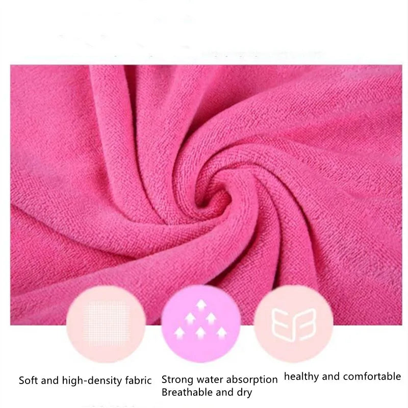 Kids' bath towel Bathrobe Super soft kids' bath skirt Super absorbent shower towel Bathrobe Beach swimming towel