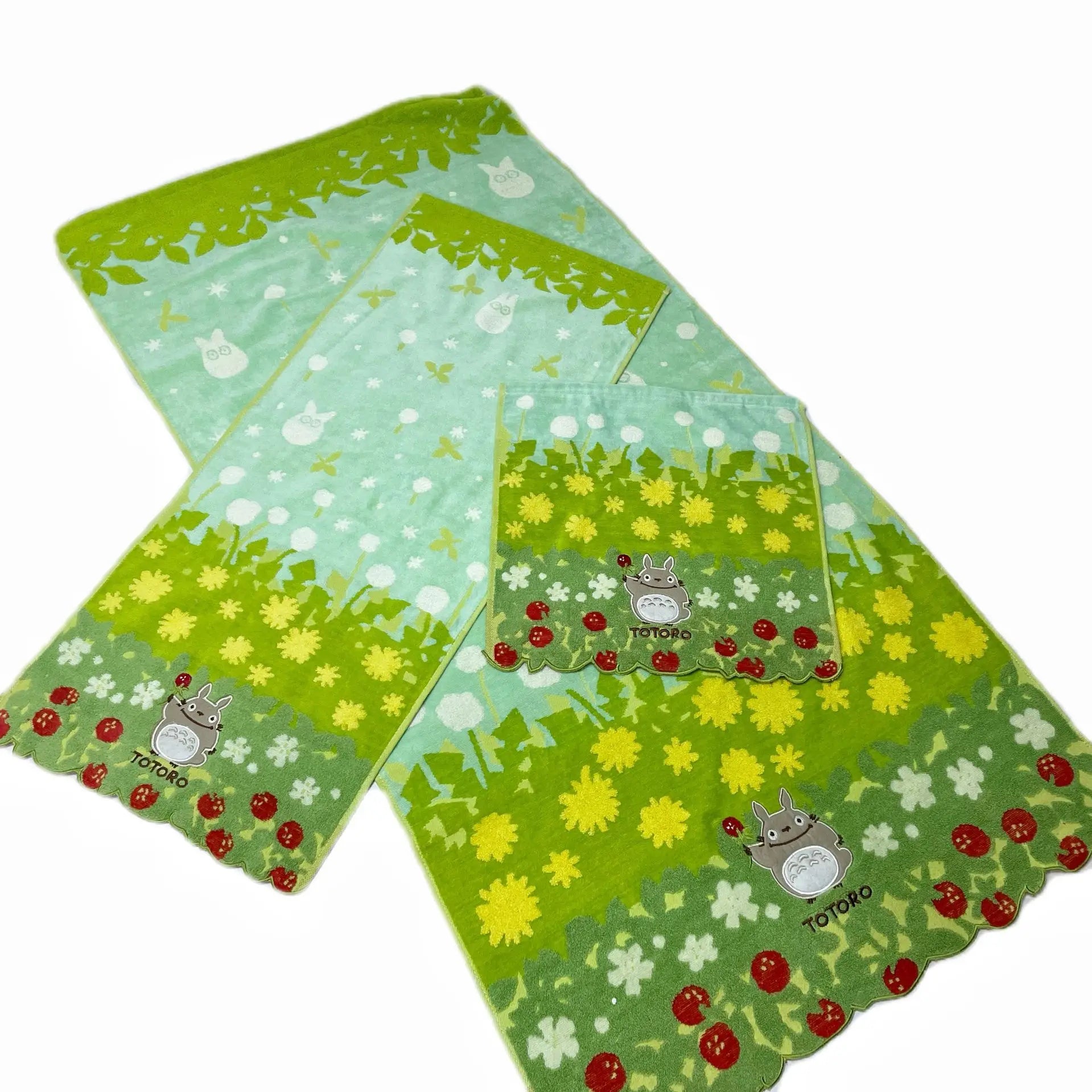 Cute 100% Cotton Embroidery Cartoon Towels Bathroom Hand Towel Batrh for Kids Adults Beach