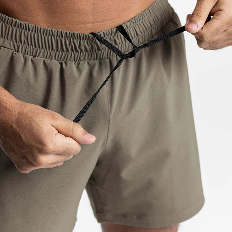 2025 NEW Summer Running Shorts Men Sports Jogging Fitness Shorts Quick Dry Mens Gym Men Shorts Gyms Short Pants For Men