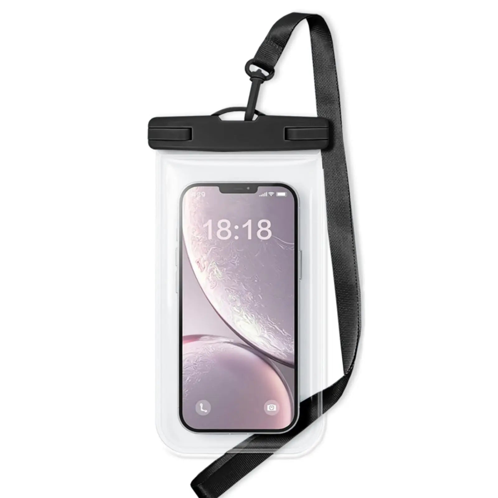 Universal Waterproof Phone Case Touch Screen Dry Bag HD Underwater Pouch for Swimming Beach Up to 7.0 Inch
