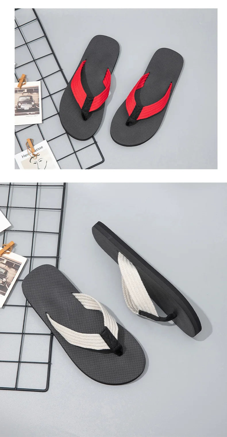Funny Flip Flops New Thick Sole Flat Casual Summer Beach Outdoor Sandals Figure With Legs Non Slip Comfortable Walking In Stock