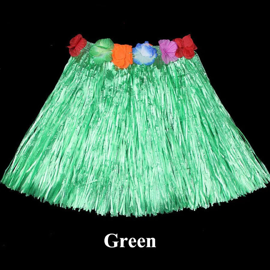 1pc/5pcs-Hawaiian Hula Skirt Hawaiian Grass Skirt Tropical Hawaiian Hula Skirt Hawaiian Hula Skirt Costume Summer Beach Vacation