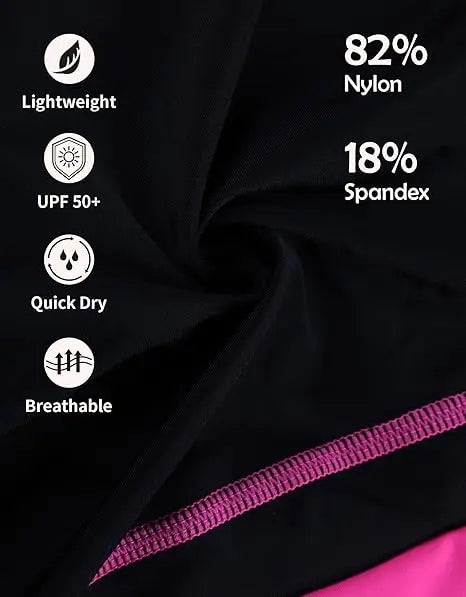 Anfilia Girls One-piece Swimsuit Scoop Neck High Elastic Racerback & Keyhole Modest Leg Cut with Removable Padded Swimwear