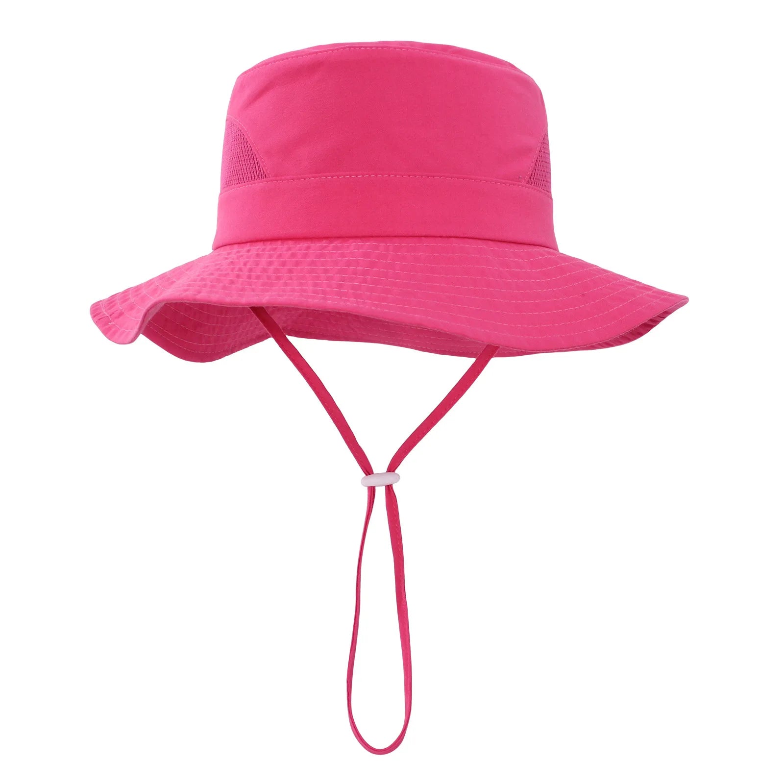 Children's Fisherman Hats for 3 Months to 10 Years Old, Summer Outdoor Sun Protection and UV-Blocking Sun Hats, Mesh Breathable