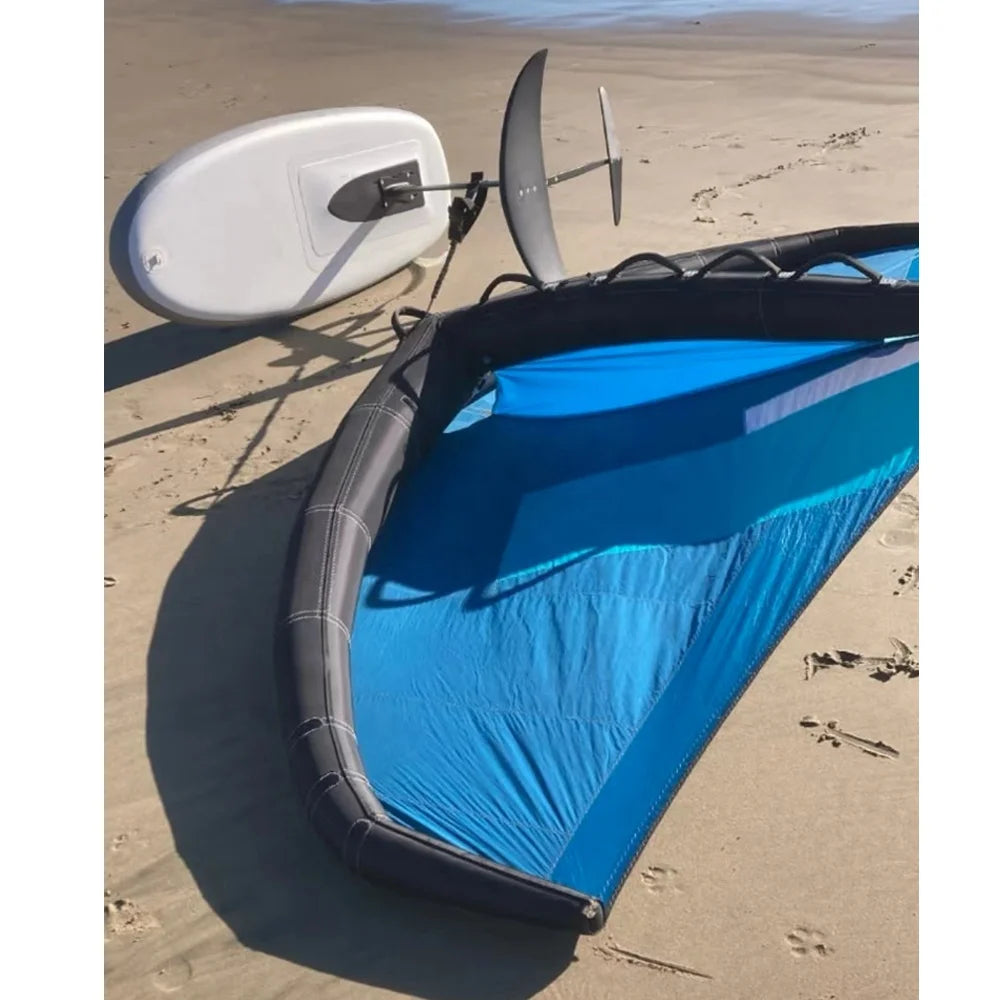 OEM ODM Customizable Logo Color Wind Wings Professional Dacron Ripstop Inflatable Kite Wings Board Complete Kit Kitesurfing