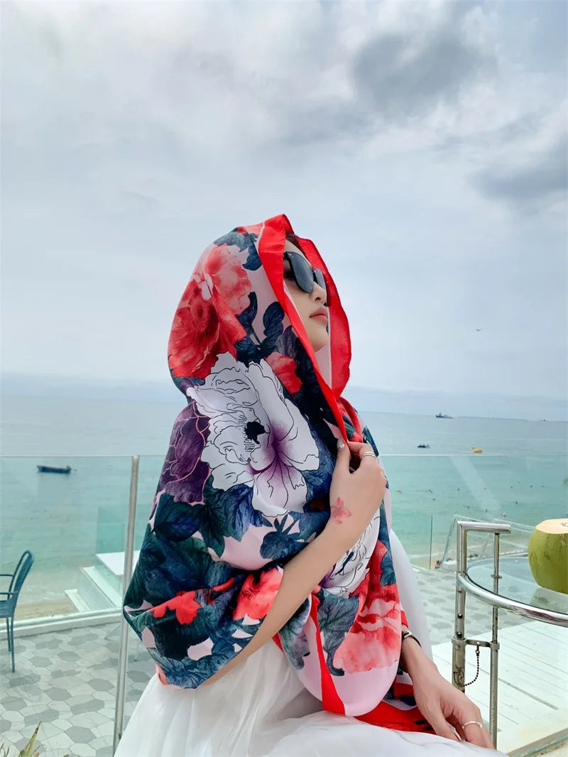 20 Styles 90x180cm Cotton Linen Summer Beach Dress Bikini Cover-ups Sarong Wrap Scarf Women Brazilian Swimsuit Bathing Cover Up