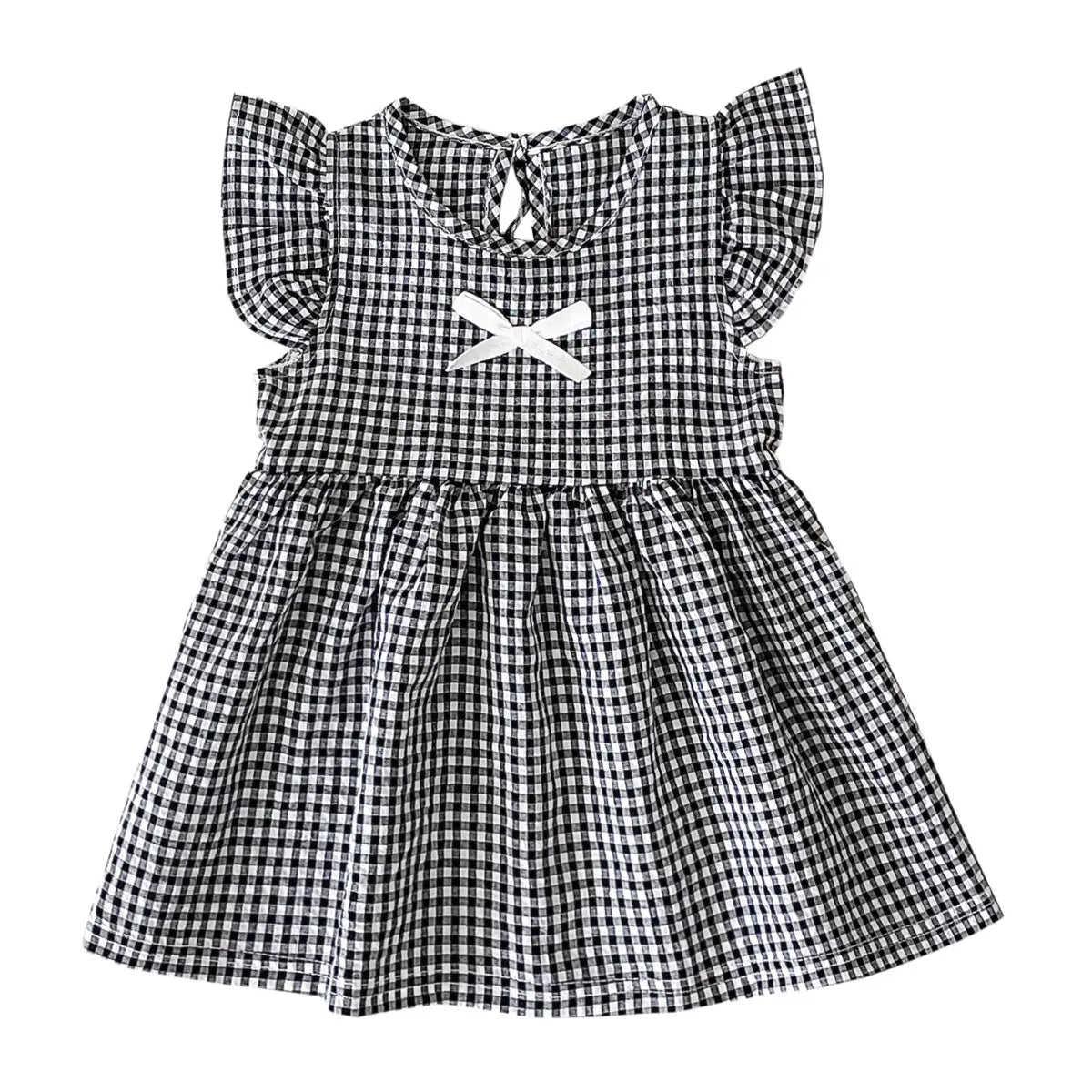 Sanlutoz Floral Baby Girls Dress Summer Short Sleeve Holiday Casual Kids Girls Dresses Clothing