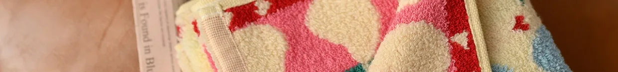 Cute Graffiti  Pears Patter Cotton Soft Face Towel for Kids Absorbent Bath Towel Comfortable Cotton Household Towel Beach Towels