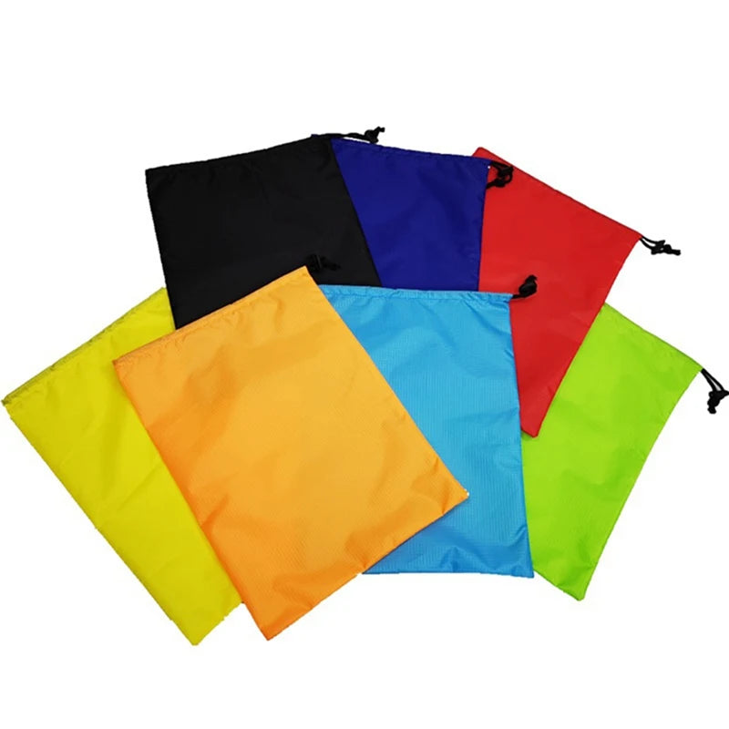 Outdoor Camping Hiking Travel Storage Bag Ultralight Waterproof Swimming Bag Drawstring Shoes Pouch Case Organizer Travel Kits