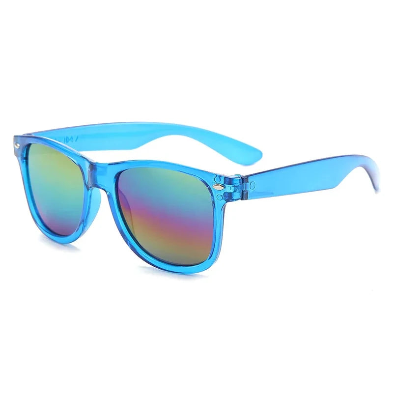 Children's Square Frame Sunglasses, Sun Protection Sunglasses, Simple and Versatile, Fashion Trend, New Document, Summer 2024