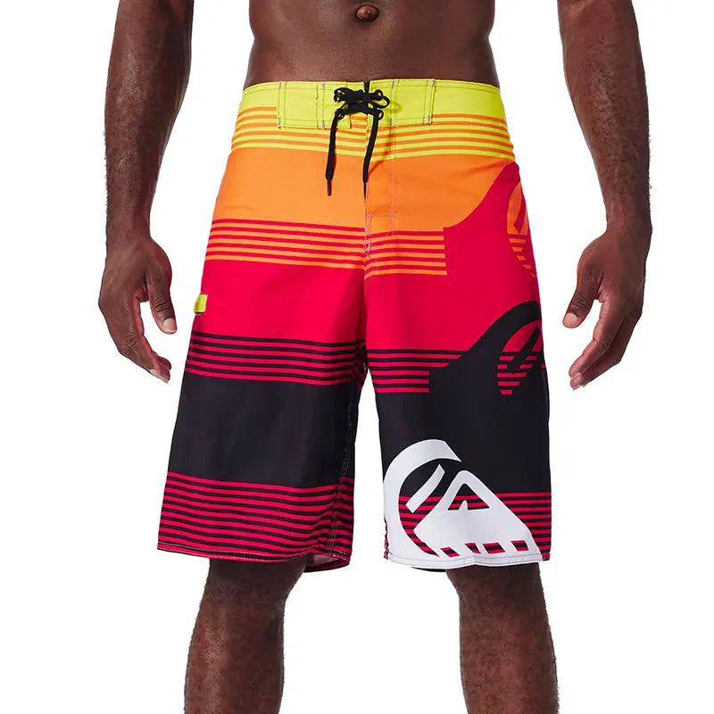 Summer Quick Drying Men Surf Beach Shorts Fitness Muscle High Quality Water Sports Men Beach Shorts  swimshorts  bermuda homme
